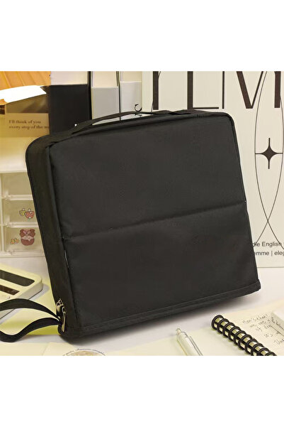 Choice حقيبة مستحضرات تجميل عمودية كبيرة الحجم متعددة الأغراض من قماش أكسفورد...