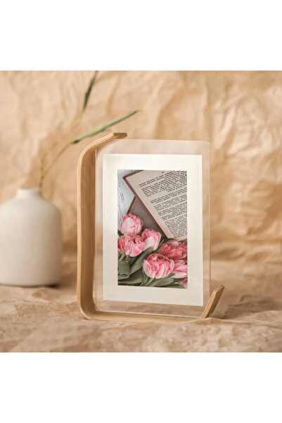 Choice 10X15cm 6inch Beech VCC Acrylic Wooden Photo Frame Herbarium Display F...