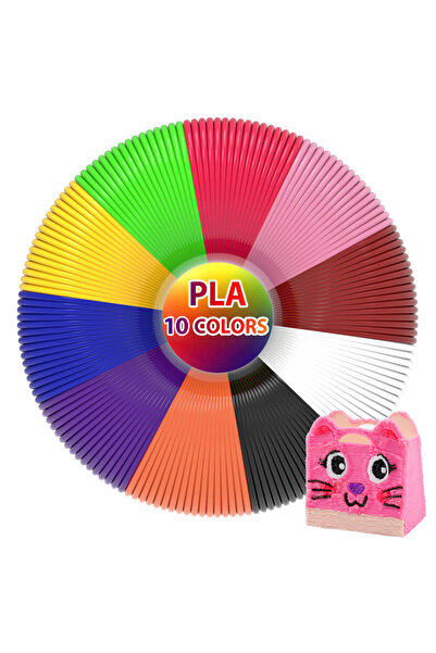 Choice خيوط PLA ملونة بطول 45 مترًا، مناسبة للطباعة البلاستيكية الآمنة والخال...