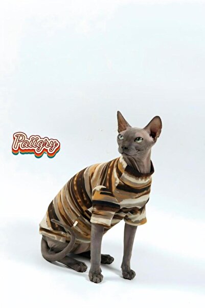 Choice ملابس صيفية للحيوانات الأليفة من القطة والكلب باللون الأصفر الكاكي بأك...