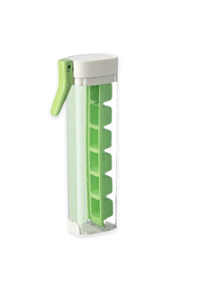 Choice ثلاجات صغيرة ذات شبكة صنع ثلج خضراء مع صينية ضغط وغطاء قابل للإزالة ومساحة تخزين سهلة الفك