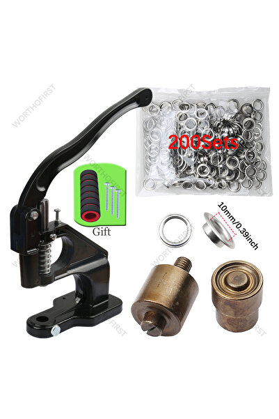 Choice HPTZ-HE-QY10mm حلقات من الفولاذ المقاوم للصدأ مع مجموعة أدوات الضغط ال...