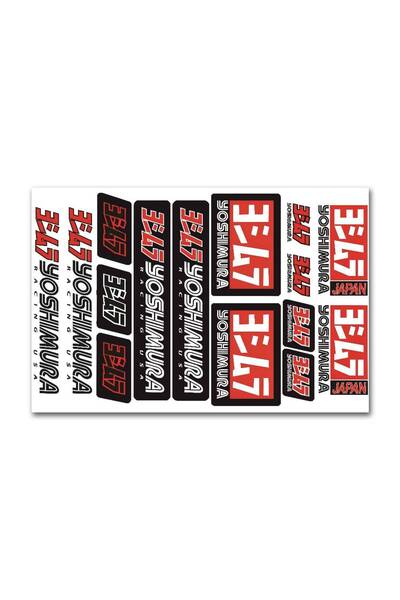 Miniso ملصق فينيل عاكس للضوء، مقاس 20×30 سم، قطعة واحدة، للدراجات النارية وال...