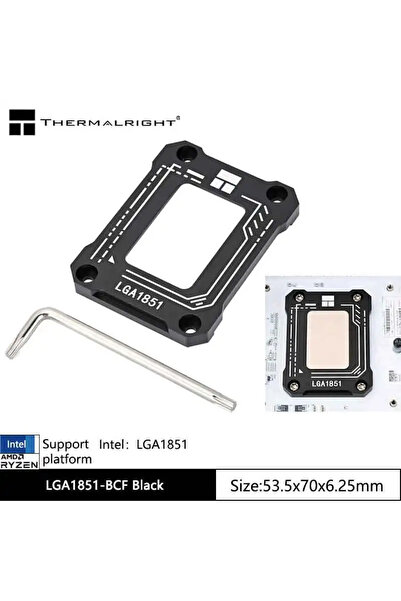 Choice1 حامل ثيرمال رايت الأسود LGA1851-BCF لتصحيح انحناء وحدة المعالجة المرك...
