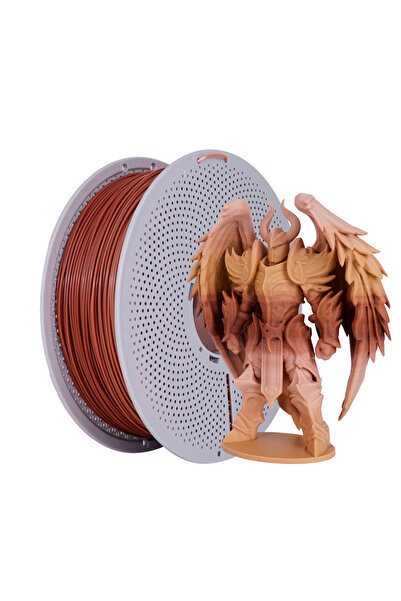 Choice بكرة خيوط طابعة ثلاثية الأبعاد PLA-F بتدرج لوني من الخشب، وزن 1 كجم، م...