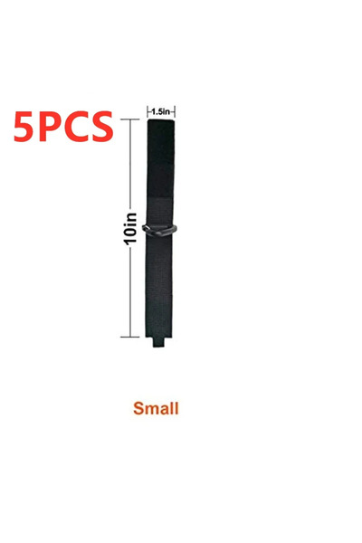 Choice 5pcs 10/5PCS Triangle Buckle Wire Manager Power Cord Management Nylon Heavy Cord Storage Straps for