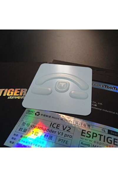 Choice زلاجات فأرة WHITE Esports Tiger Gaming ICE Version Mouse Skates Mouse ...