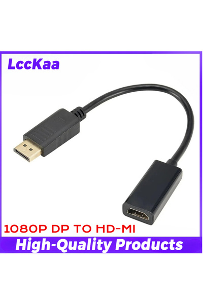 Choice Product B 1080P 4K DisplayPort To HDMI-compatible Cable 1080P DP To HD...