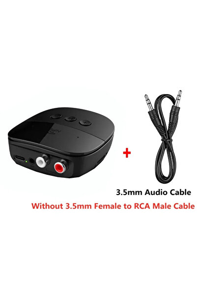 Vikefon لا يوجد مستقبل صوت بلوتوث 5.2 RCA RCA 3.5 مم AUX USB ستيريو NFC محول ...