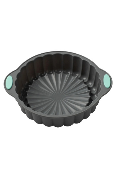 Choice قالب كيك سيليكون من قطعة واحدة على شكل تاج زهور، أدوات خبز، قالب معجنات ثلاثي الأبعاد، بيتزا