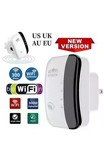 Choice1 موسع نطاق واي فاي أبيض اللون بمقبس أوروبي بسرعة 300 ميجابت في الثانية...