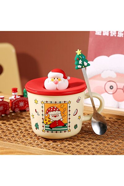 Choice With Gift Box 301-400ml Festive Christmas Themed Ceramic Coffee Mug wi...