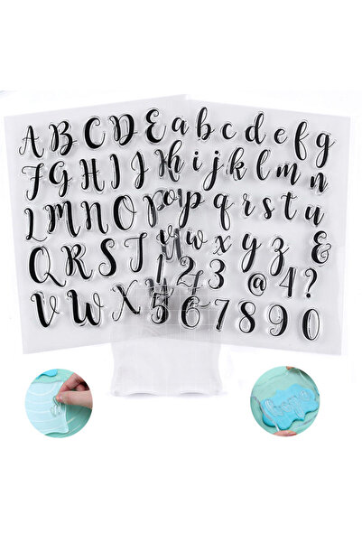 Choice8 طوابع لحرف البسكويت، كعكة، أحرف حلوة، أدوات تزيين الطوابع، عجينة السك...