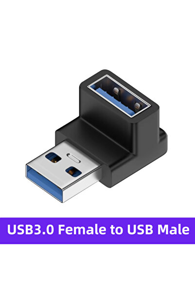 Choice 1 قطعة USB إلى USB LT ZM 90 محول تمديد USB 3.0 بزاوية قائمة وموصل USB ...