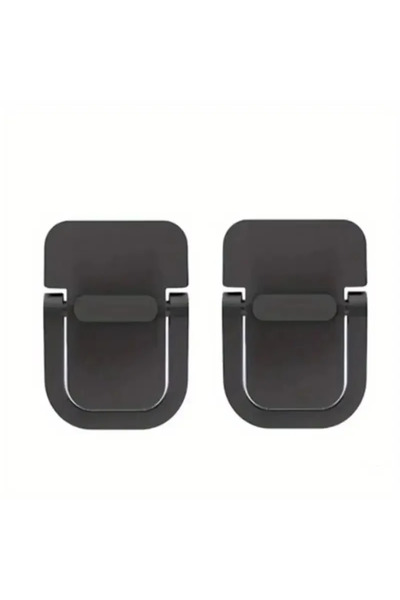 Choice Black 2pcs/Set Laptop Stand for Computer Keyboard Stand Riser Aluminum Mini Portable Laptop Stands f