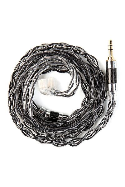 Choice 1.2m black-QDC3.5 KBEAR Obsidian 4 cores Hi-Resolution HiFi Upgraded Cable Graphene & 6N OCC Hybrid