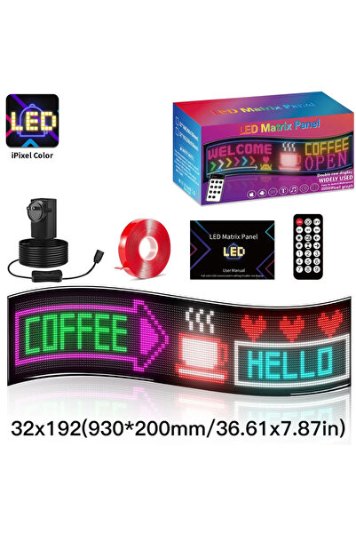 Choice 32 × 192 مصباح LED 93 × 20 سم شعار سيارة Demon Eyes Plus LED تطبيق مصف...