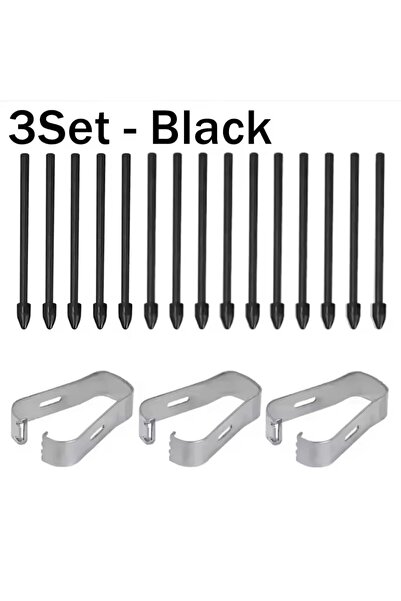Choice 3Set-Black Pencil Tips for Tab S6 Lite S6 S9 S20 Stylus Pen Replacemen...