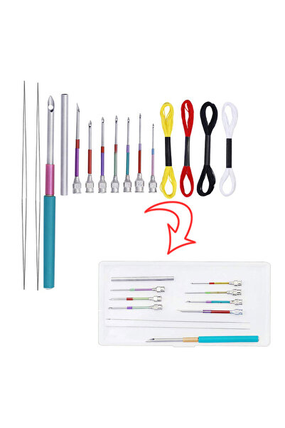 choice2 إبر تطريز من النوع 3، طقم إبر تطريز، أداة غرز متقاطعة، إبرة تطريز