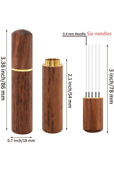 Choice5 Six needles A Stainless Steel Coffee Powder Tamper Espresso Powder St...