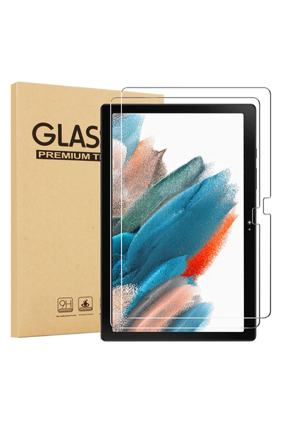 Choice قطعتان من الزجاج المقوى 9H لجهاز Tab A8 مقاس 10.5 بوصة 2022 SM-X200 SM...