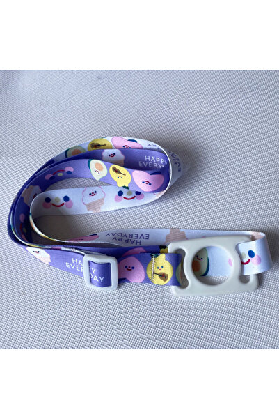 Choice قطعة واحدة - حزام زجاجة مياه معدنية قابل للتعديل، لون أرجواني، قطعة وا...