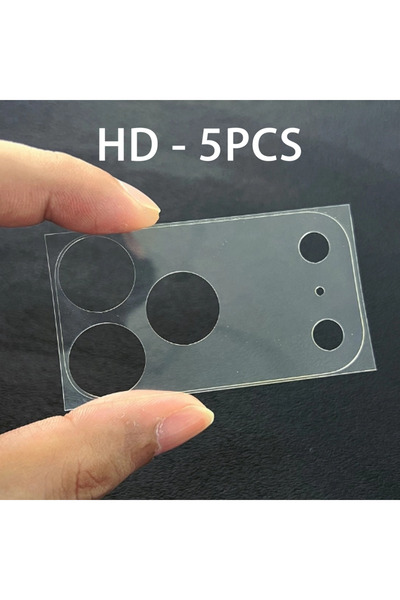 Choice لهاتف iPhone 17 Pro HD 5 قطع 3 - 5 قطع HD / غشاء حماية من الألياف غير اللامعة لهاتف iPhone 17 Pro Max