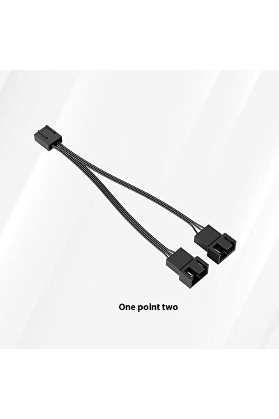 Choice 4Pin1-1to2 Coolcirc 4Pin PWM Fan Cable 1 To 4/3/2/1 Ways Splitter Blac...