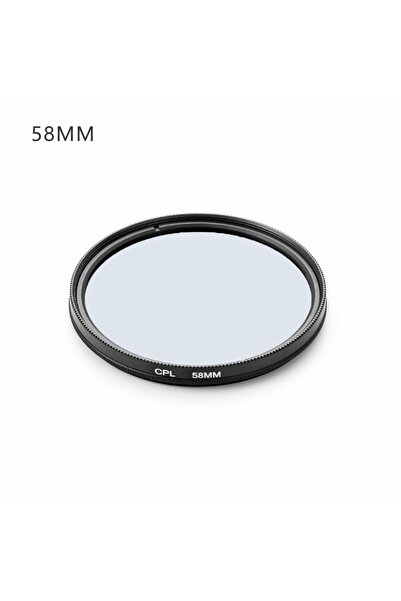 Choice 58MM Polarizing CPL Filter 37/49/52/55/58/62/67/72/77/82mm For Canon N...