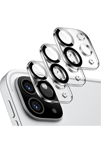 Choice واقي شاشة لعدسة كاميرا الجهاز اللوحي لجهاز iPad Pro 11 2024، 3 قطع، لج...
