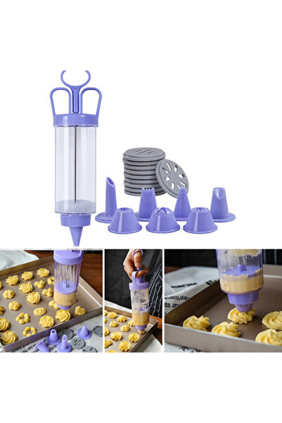 Choice محقنة تزيين كريمة خضراء، أداة حقن حشو الكب كيك، محقنة كريمة الكيك، محق...