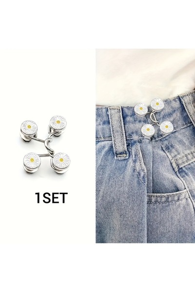 choice2 Daizy Easy-Install No-Sew Jean Button Extenders - Adjustable & Detach...