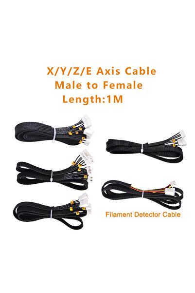 Choice XYZED 5PCS X/Y/Z/E Axis Motor And Limit Switch Extension Cable Filamen...