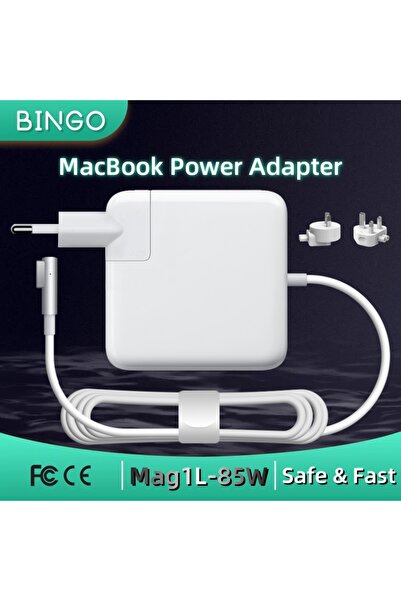 Choice محول طاقة شحن مغناطيسي Magsafe1-L جديد بقوة 85 واط من BINGO لأجهزة Mac...