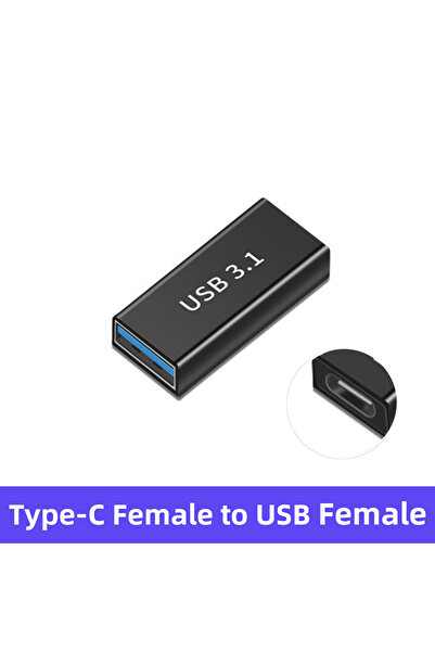 Choice 2 PCS USB M to CM ZT Universal USB 3.0 OTG Type C Adapter USB C Male to USB-A Male Female Converter