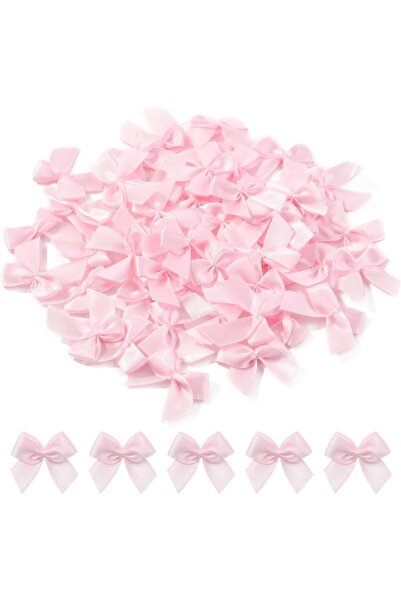 choice2 50PCS Pink 50-200PCS Tiny Pink Crafts Bows Decoration for DIY Cheer P...