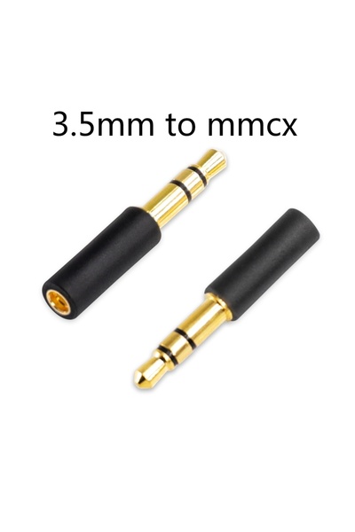 Choice محول سماعة رأس 3.5 مم إلى mmcx OKCSC M1 M2 ZX-1 WTD-3 موصل دبوس تحويل سماعات الرأس زوج واحد 3.5 م