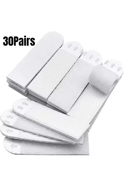 Choice 30 زوجًا من شرائط إطار الصور ذاتية اللصق بدون ثقب، مجموعة متنوعة من ال...