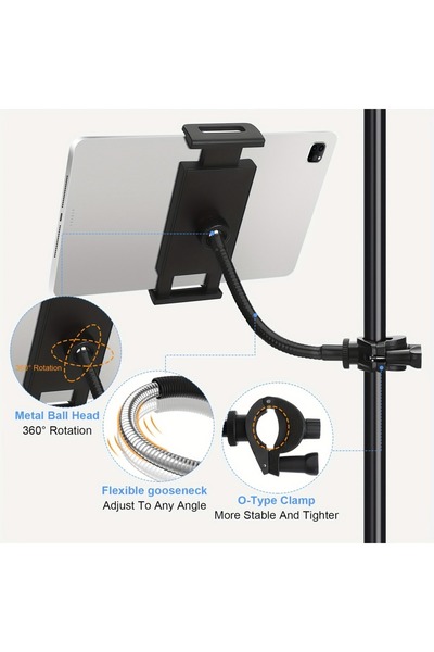Choice M2 M2 Flexible Tablet Holder for Microphone Stand Music Stand Compatib...