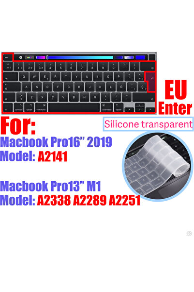 Choice EU 13 16 Touchbar CaseBuy Premium Silicone Keyboard Cover Ultra Thin f...