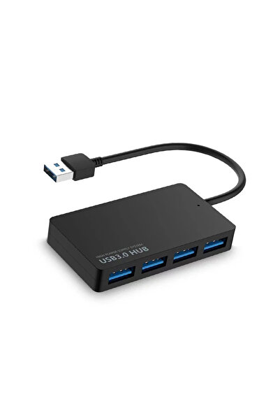 Choice Black High-Speed USB 2.0 Hub 4-Port Data Cable Splitter Adapter Multi-System Plug And Play Expander