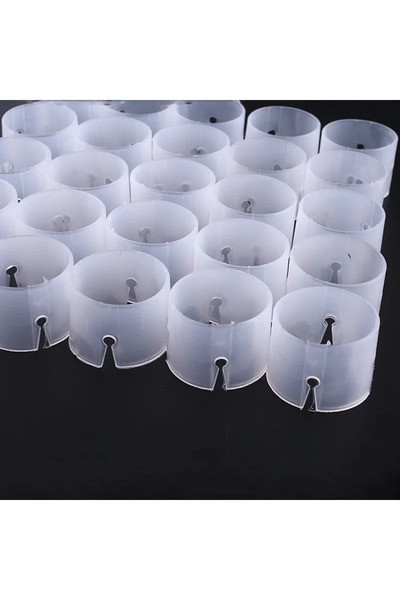 Choice1 50 قطعة من 50/100 قطعة مشبك حلقي دائري على شكل قوس لباب مركز التسوق ف...