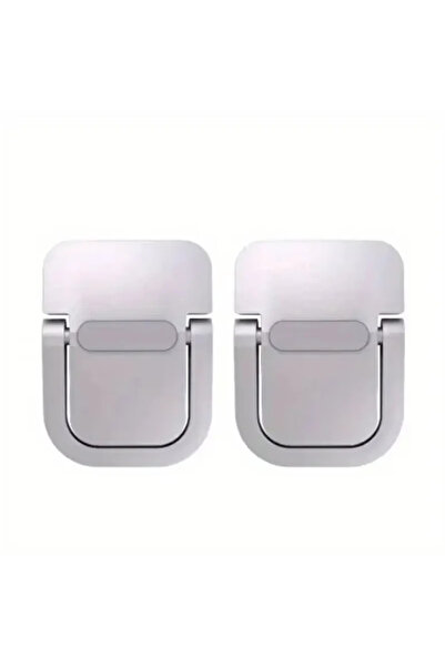 Choice Silver 2pcs/Set Laptop Stand for Computer Keyboard Stand Riser Aluminum Mini Portable Laptop Stands