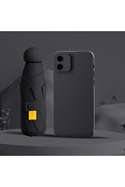 Choice مظلة صغيرة خفيفة الوزن قابلة للطي 5 مرات، مصنوعة من ألياف معدنية مركبة...