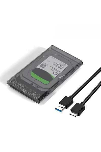 Choice USB 3.0 grey 2.5inch HDD SSD Case USB 3.0 Type C Transparent HDD Enclo...