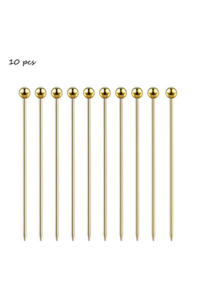 Choice 2 قطعة من أعواد الطعام المصنوعة من الفولاذ المقاوم للصدأ 304، أعواد كو...