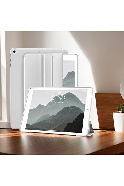 Choice جراب رمادي لجهاز iPad الجيل السادس / الخامس 9.7 بوصة (2018/2017)، جراب...