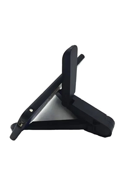 choice2 حامل هاتف تابلت محمول أسود قابل للطي على شكل مثلث سهل الحمل للهواتف ا...