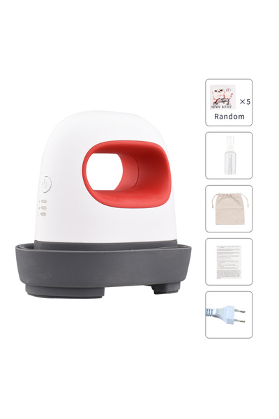 Choice Red EU Plug Mini Heat Press Machine T-Shirt Printing Easy Heating Tran...