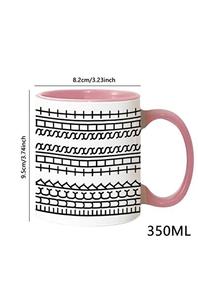 Choice 300ml Pinkk ceramic cup Drinking Cup Ins Style Coffee Cup Coffee Milk ...